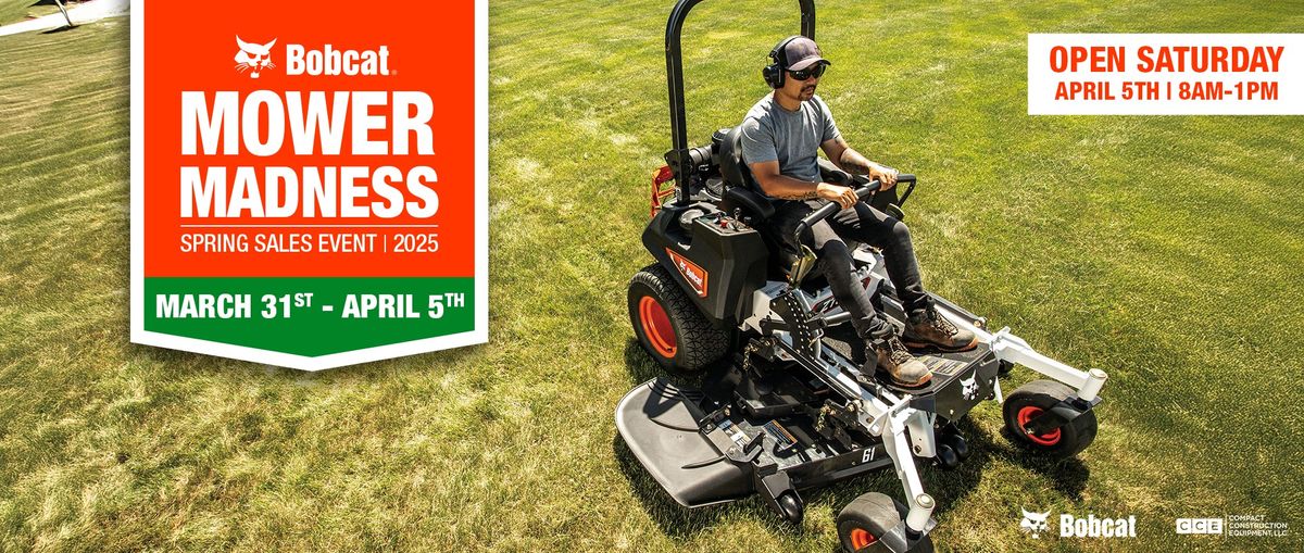 Mower Madness Spring Sales Event