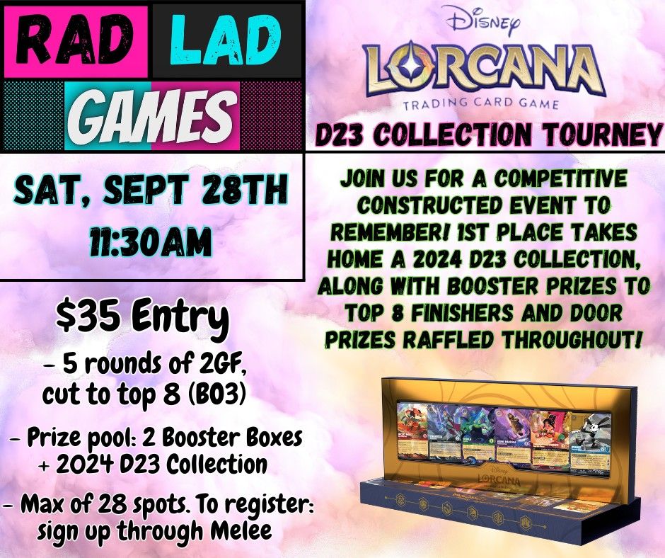 Disney Lorcana: D23 Collection Tourney