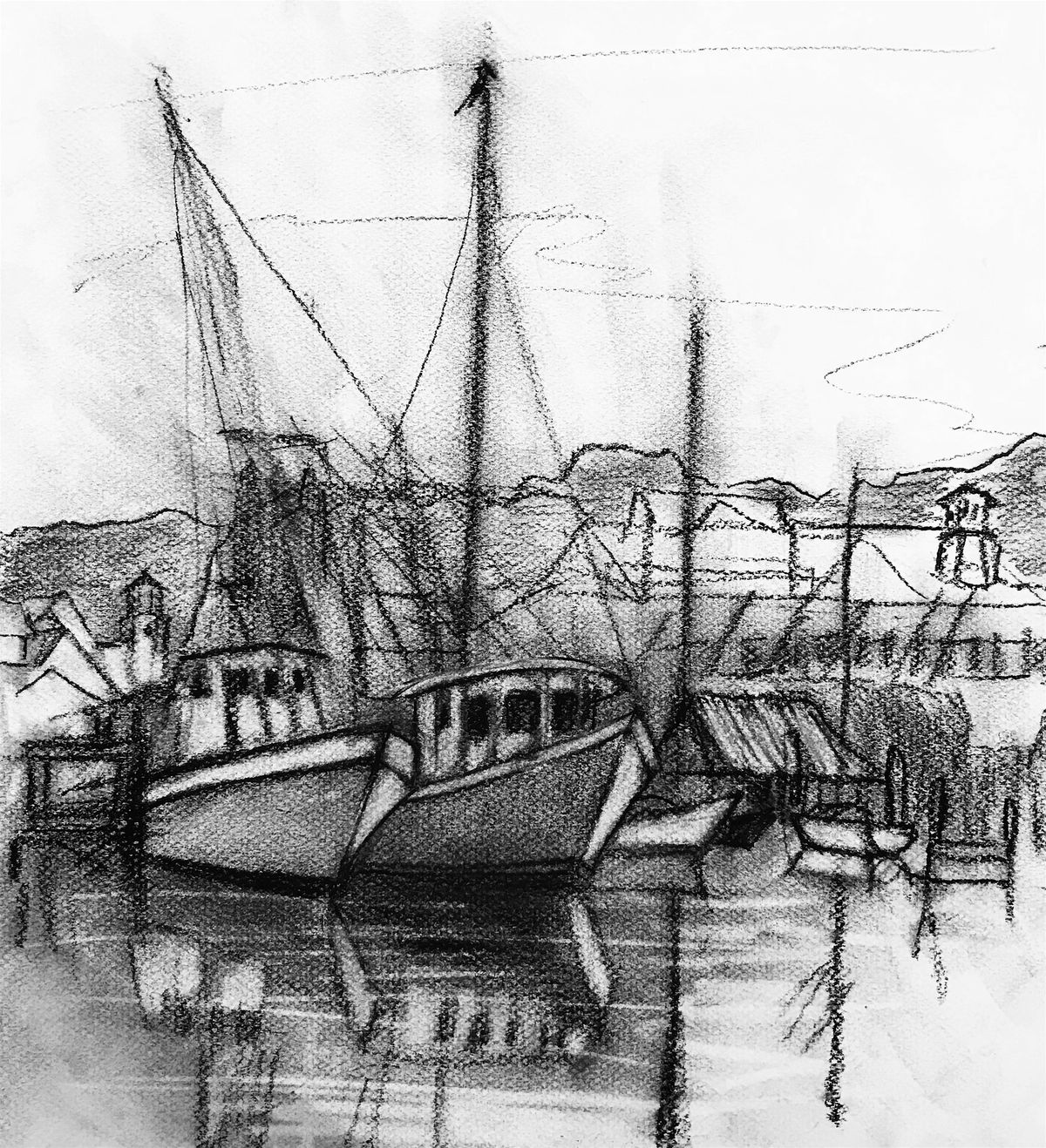Creative Arts Workshop -  Intro to Charcoal Drawing with JD Clark