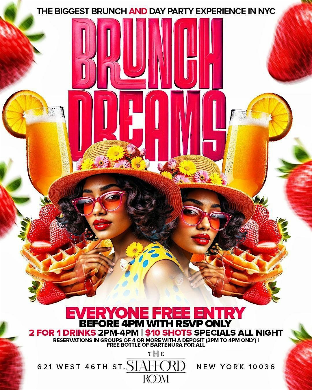 KLUB KINGZ PRESENTS: BRUNCH DREAMS EVERY SUNDAY BRUNCH & DAY PARTY