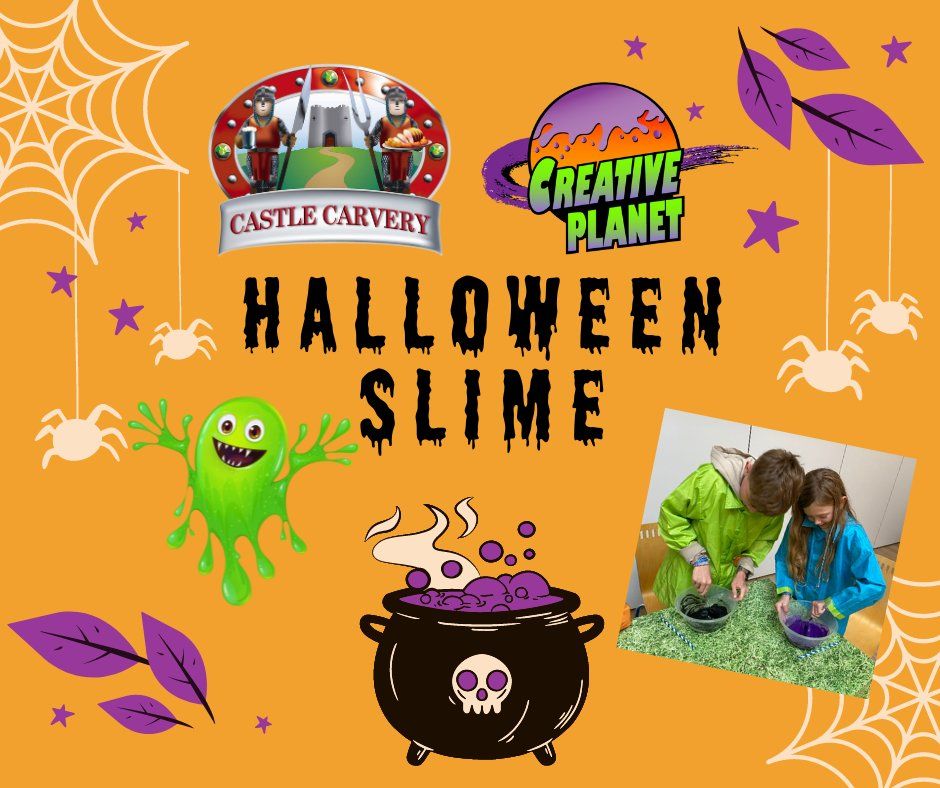 Halloween Slime Party at Castle Carvery Clocktower