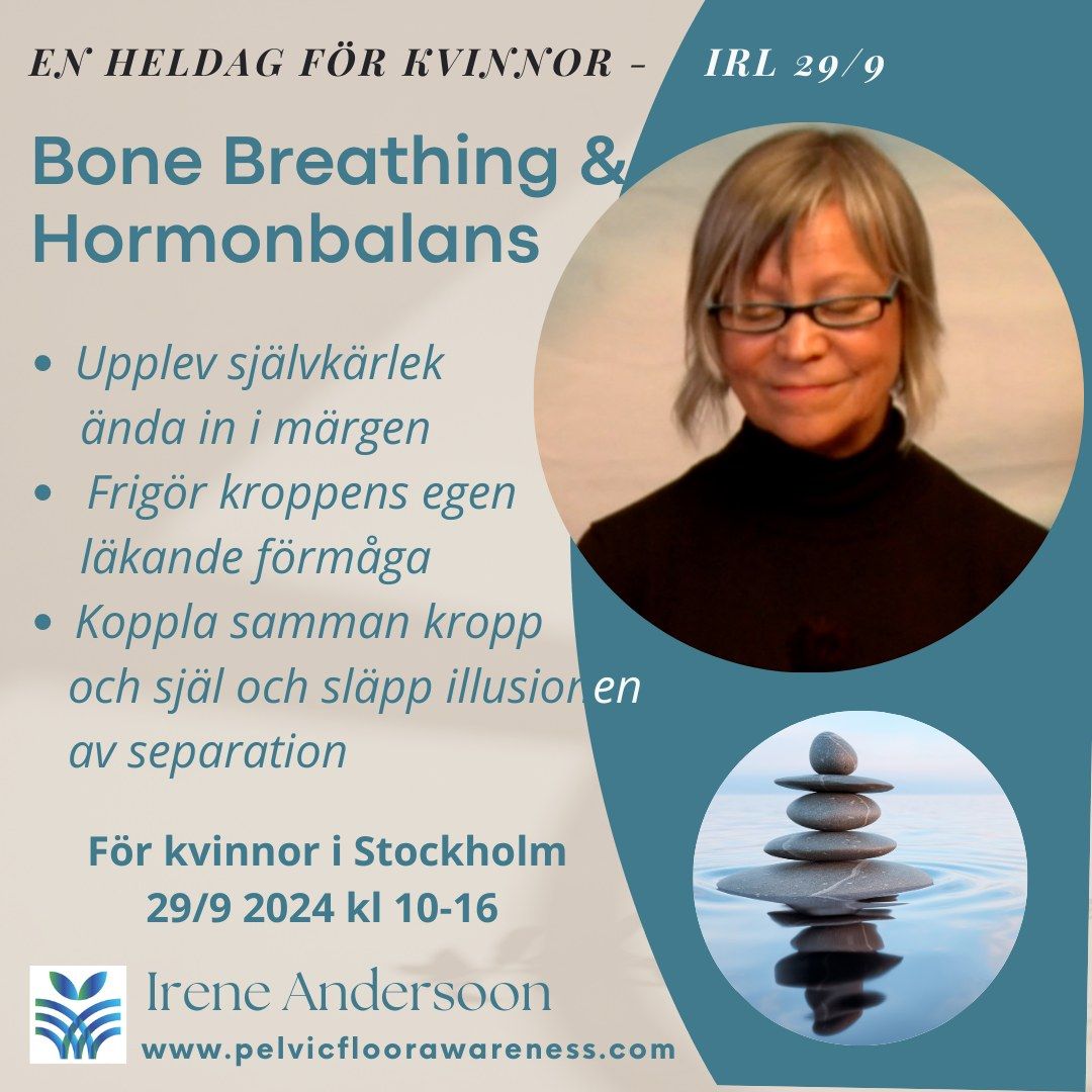 Bone Breathing & Hormonbalans \u2013 Heldagskurs f\u00f6r kvinnor