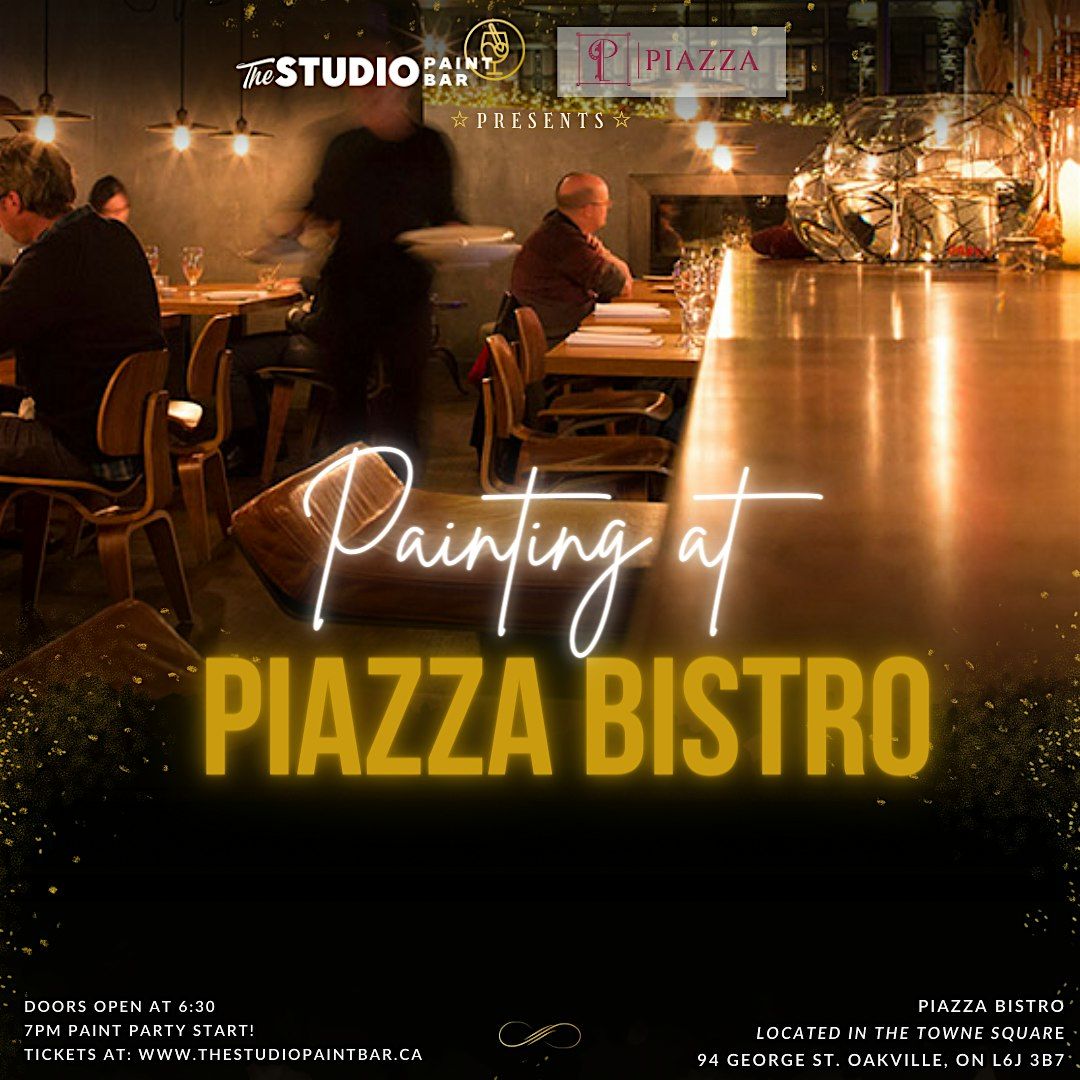 Paint Party at Piazza Bistro!