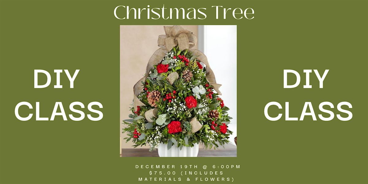 Christmas Tree: Flower DIY Class