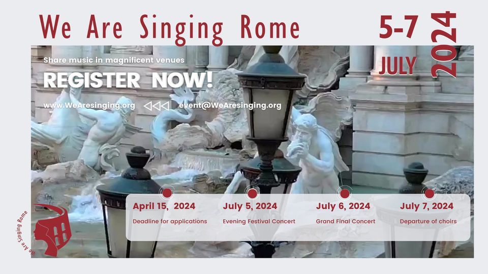 We Are Singing Rome 2024 Choral Festival