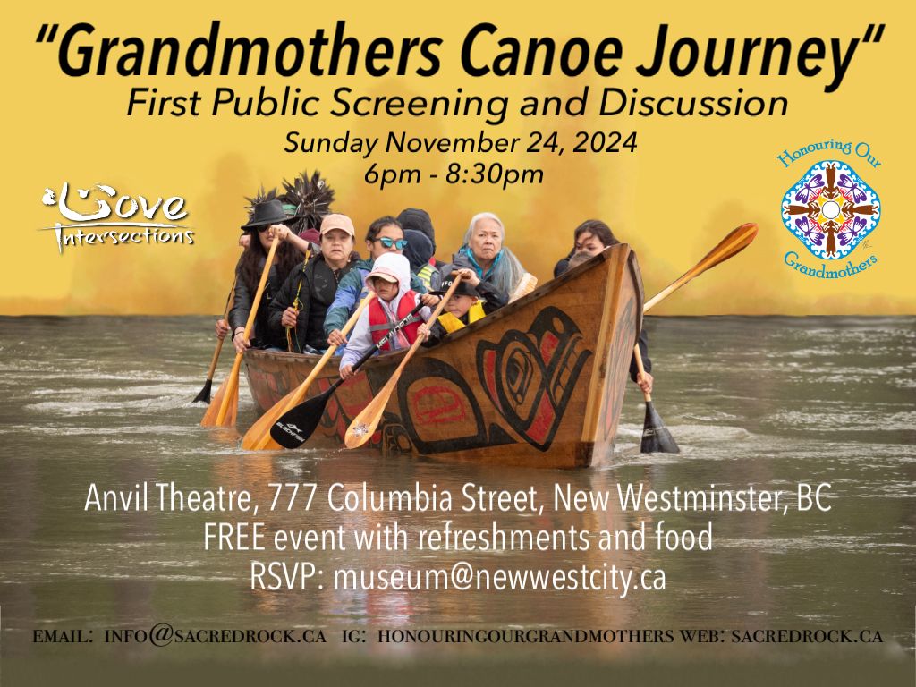 Grandmothers Canoe Journey Public Screening and Discussion