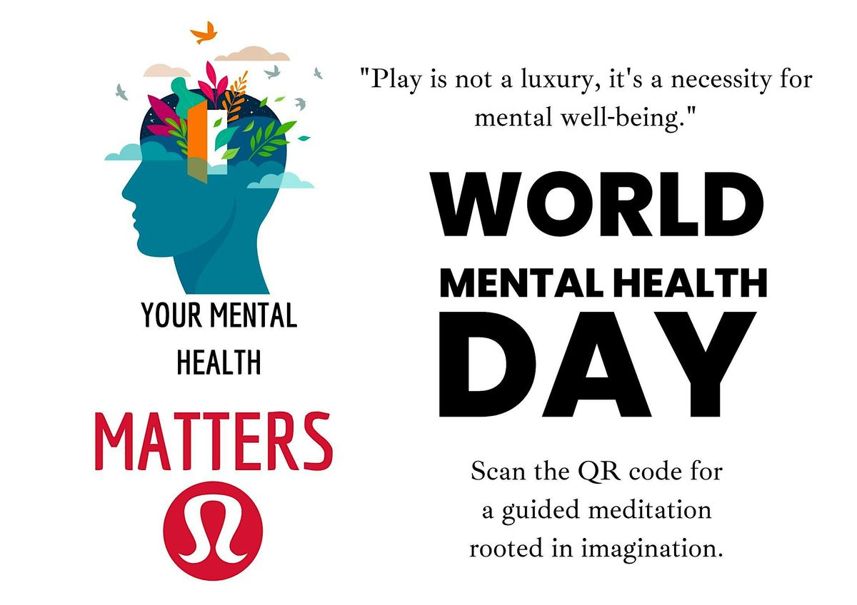 Join Us for World Mental Health Day on October 10th!