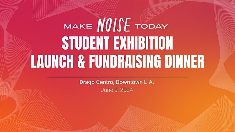 Make Noise Today Exhibition Launch & Fundraising Dinner