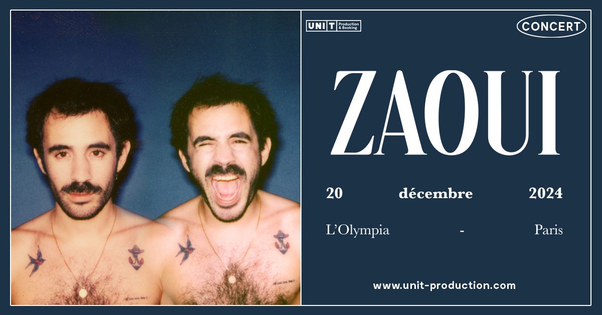 Zaoui en concert \u00e0 l'Olympia !