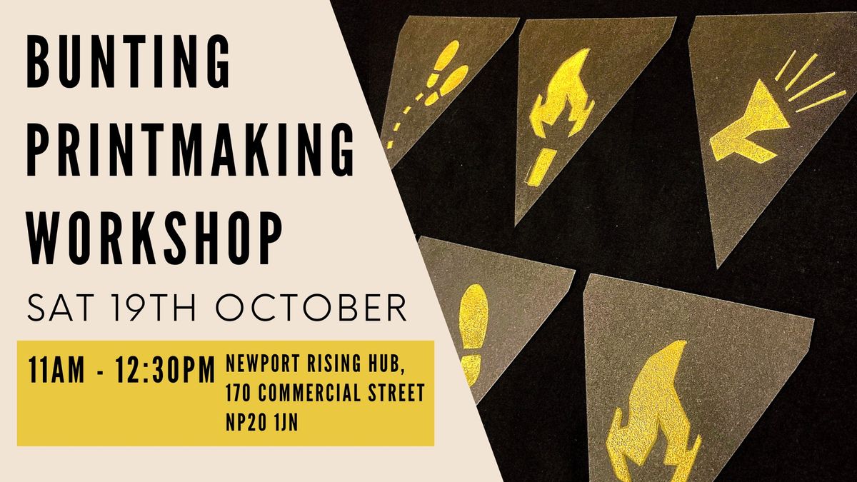 Bunting printmaking workshop