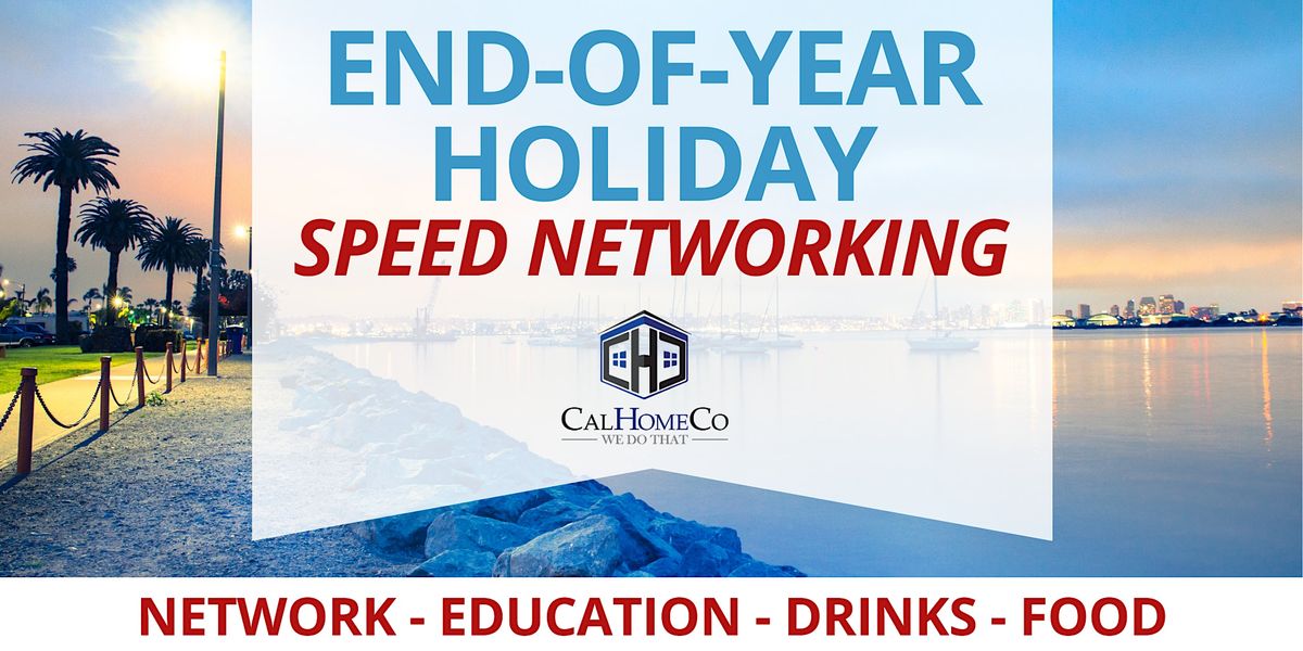 End Of Year Holiday Speed Networking