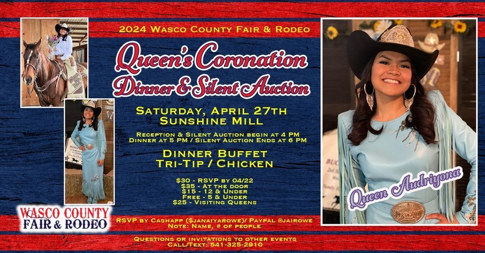 2024 Wasco County Fair & Rodeo Queen Coronation