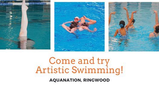 Try Artistic Swimming At Aquanation This Girl Can Vic Eastern Sirens Synchronized Swimming Club Inc Eltham 25 March 21