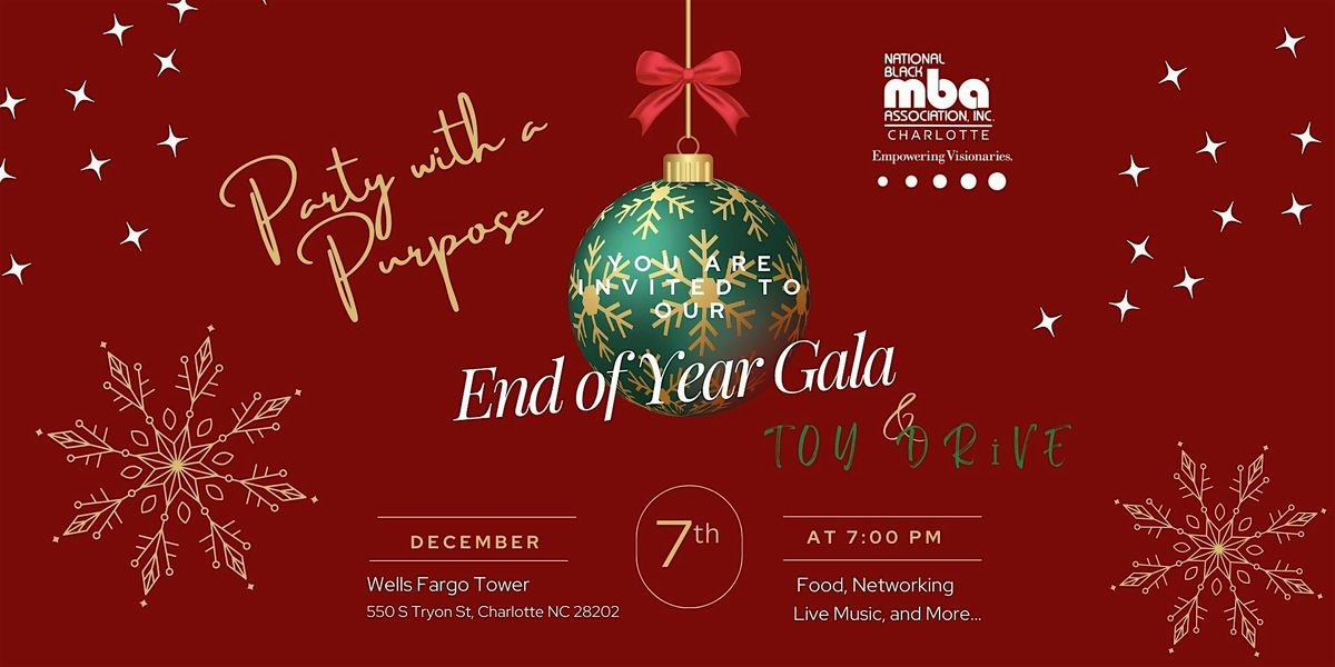 NBMBAA Charlotte End of Year Gala & Toy Drive