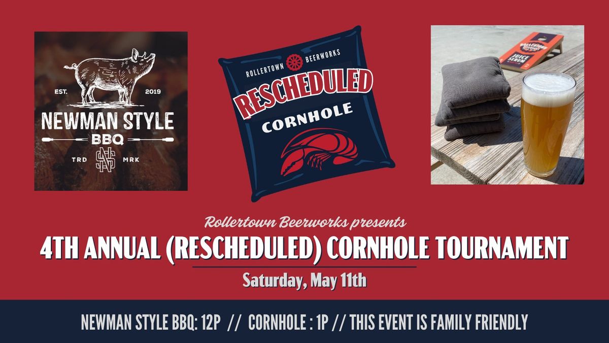 4th Annual Cornhole Tournament (Rescheduled to May 11) at Rollertown Beerworks