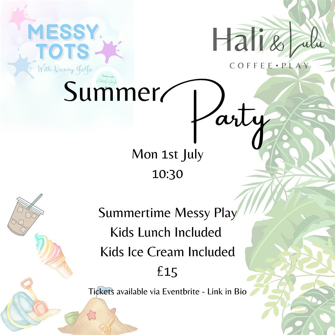 Messy Play Summer Party