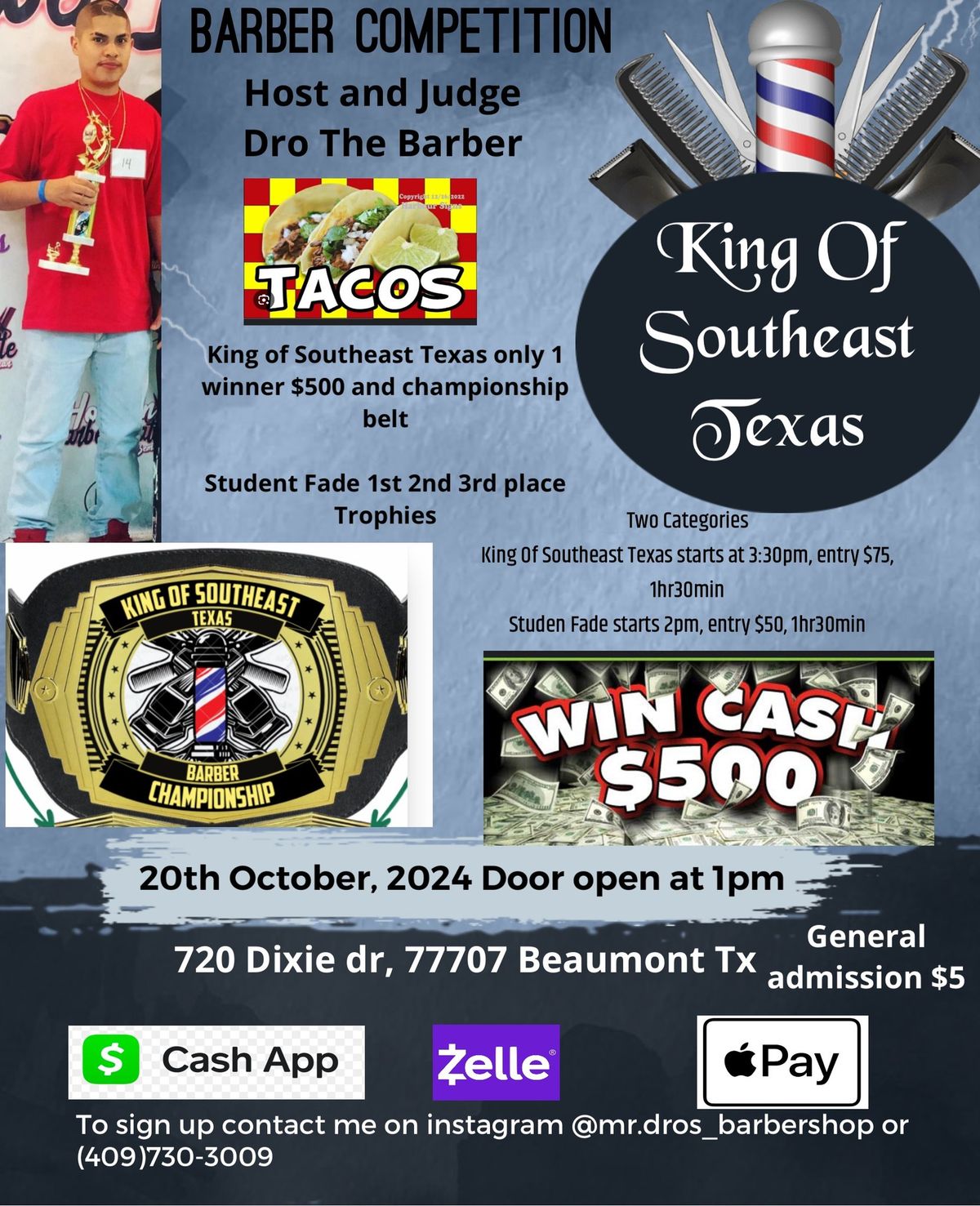 King of Southeast Texas Barber Competition