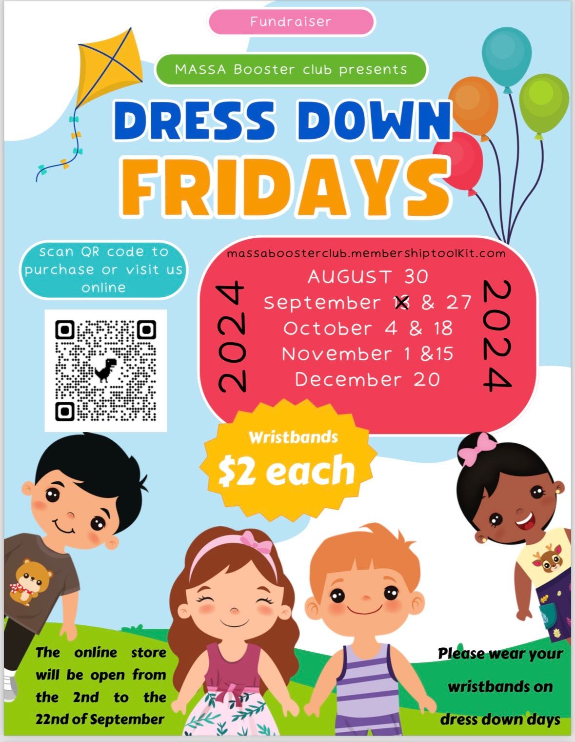 DRESS DOWN FRIDAYS