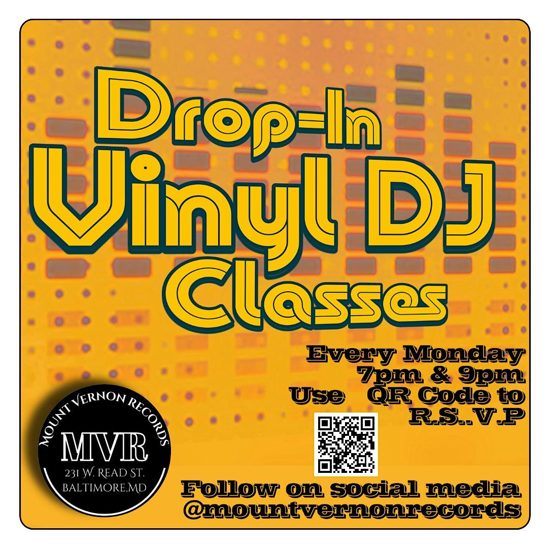Vinyl DJ Classes