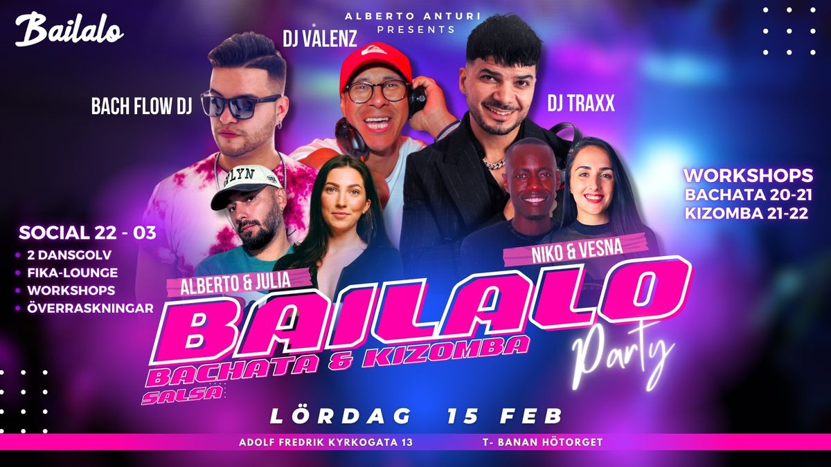 Bailalo Bachata & Kizomba Party