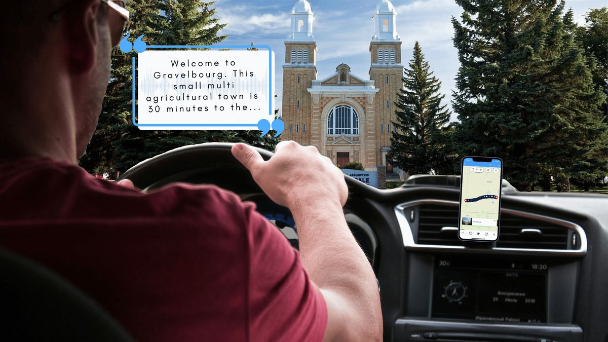 Smartphone Audio Driving Tour between Moose Jaw & the Alberta Border