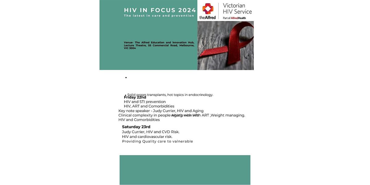 HIV IN FOCUS 2024