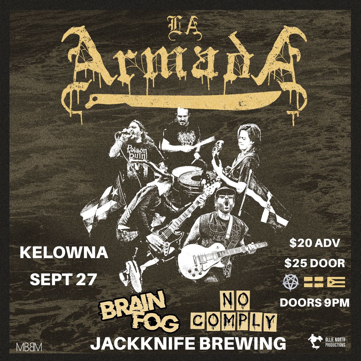 La Armada w\/ Brain Fog & No Comply in Kelowna