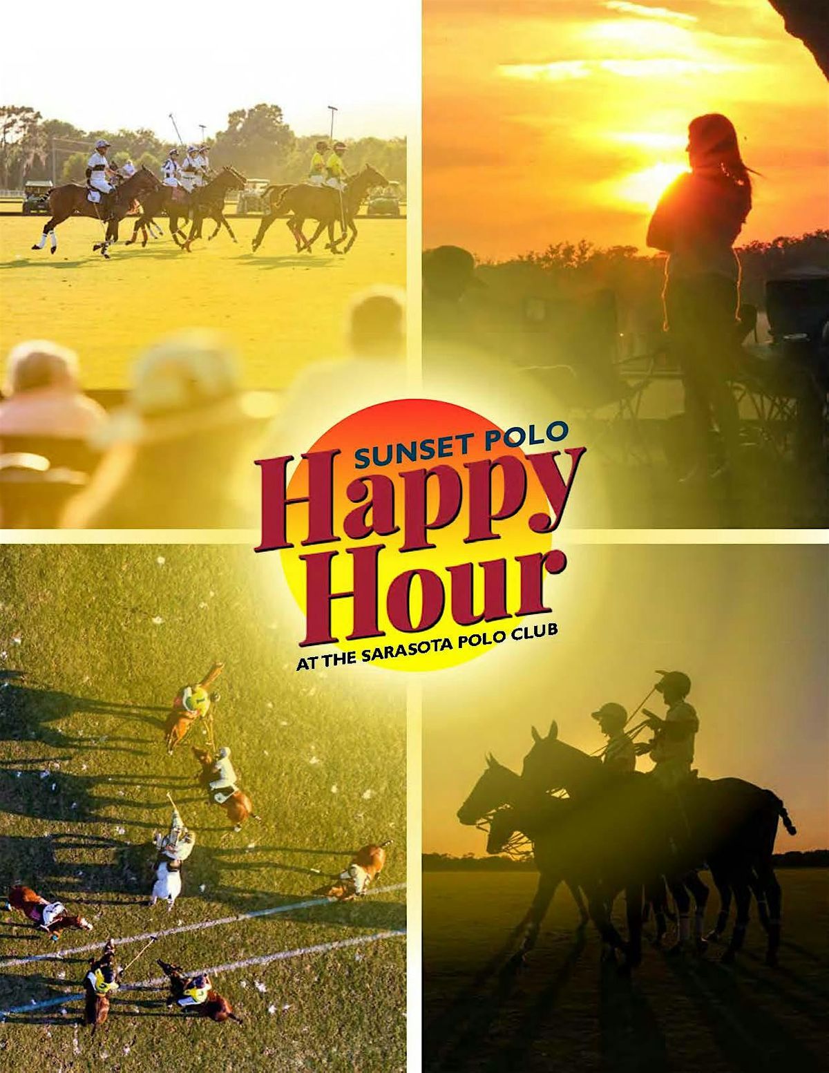 Thursday March 28, 2024: SUNSET HAPPY HOUR POLO with the HANG TIME BAND!