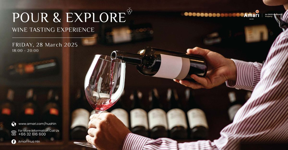 Pour & Explore Wine Tasting Experience