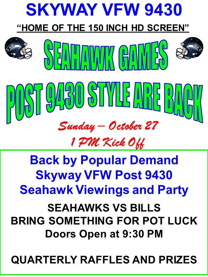 Seahawk Viewing