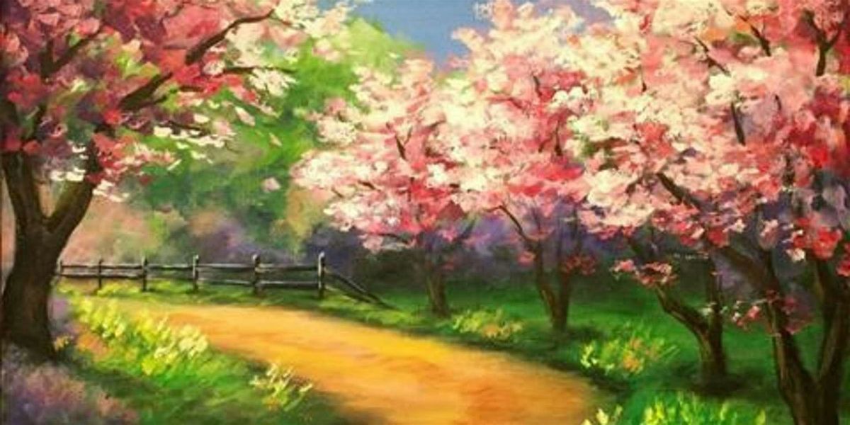 Springtime Stroll - Paint and Sip by Classpop!\u2122