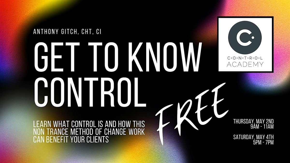 Copy of Get To Know CONTROL