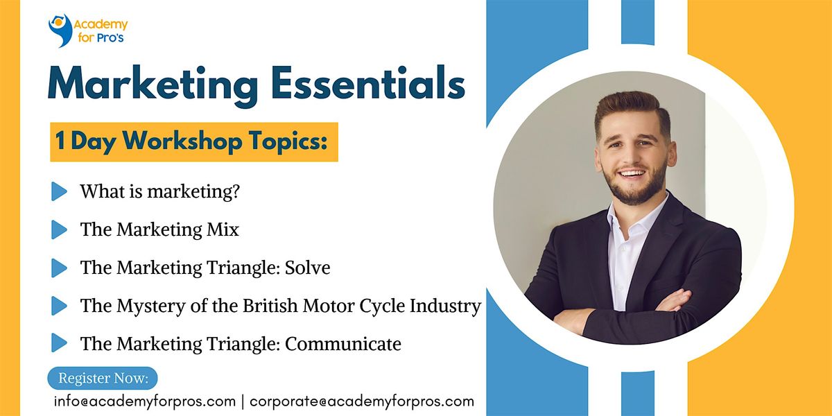 Marketing Essentials 1-Day Workshop in Beaumont, TX