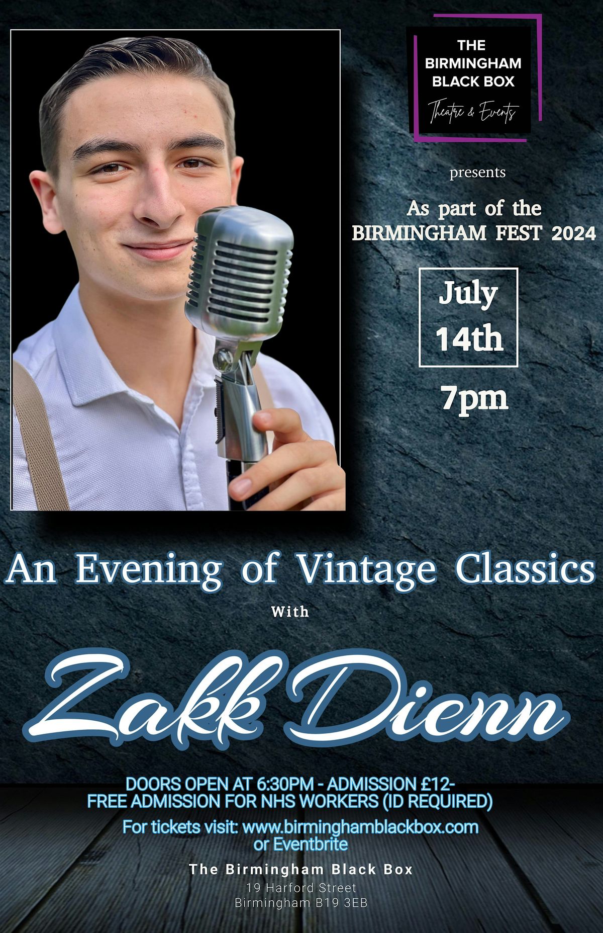 Zakk Dienn - An evening of vintage classics