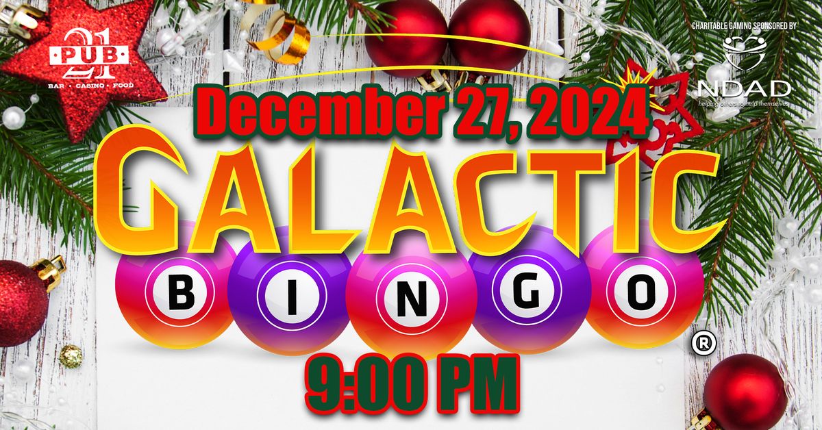 December Galactic Bingo @ Pub 21