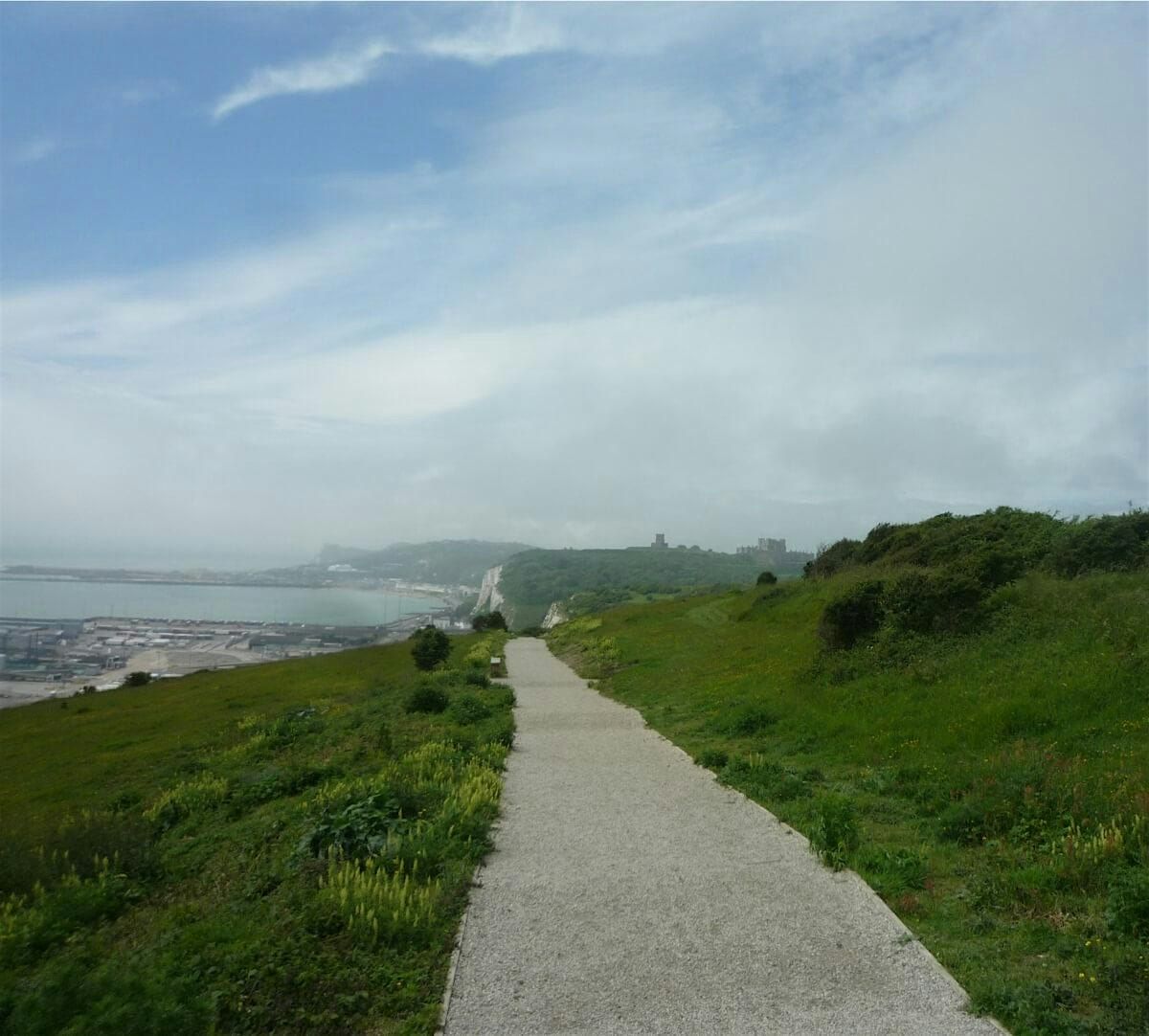 Accessible Nature Walk Above The White Cliffs of Dover