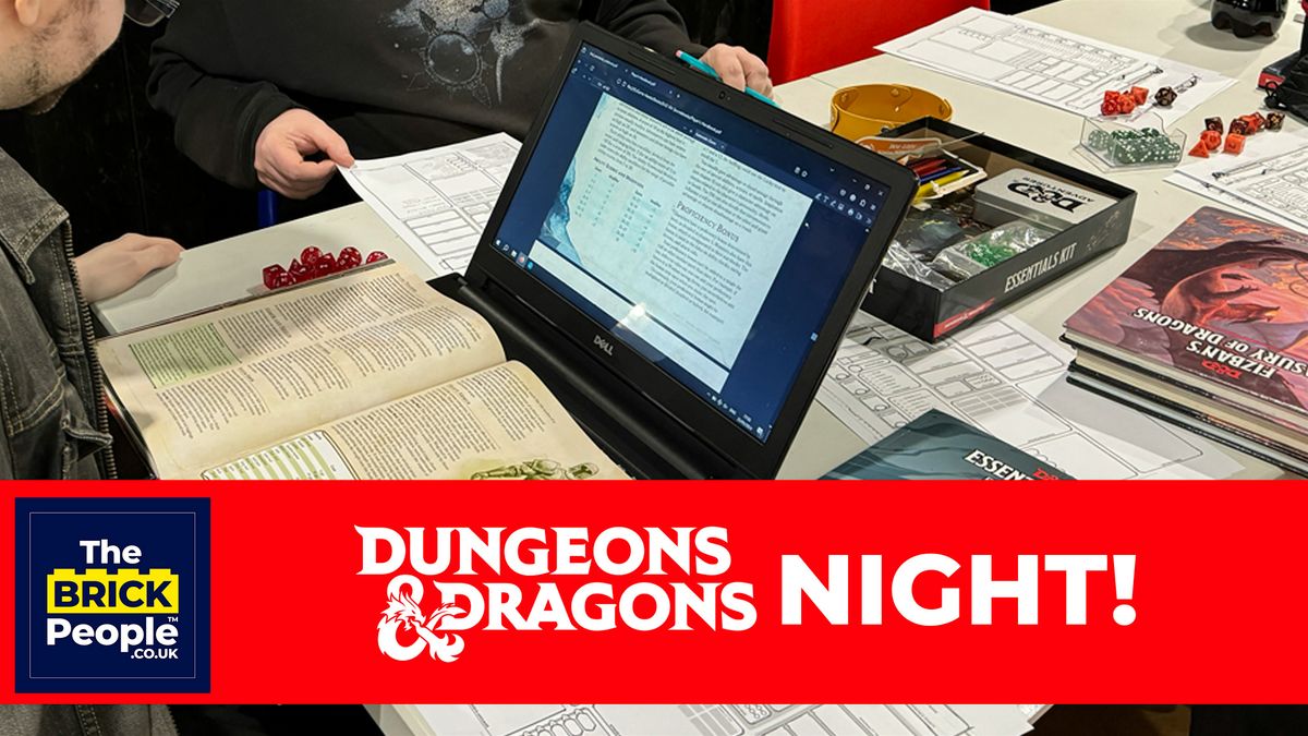 Dungeons & Dragons for beginners and teens (up to 15yrs)