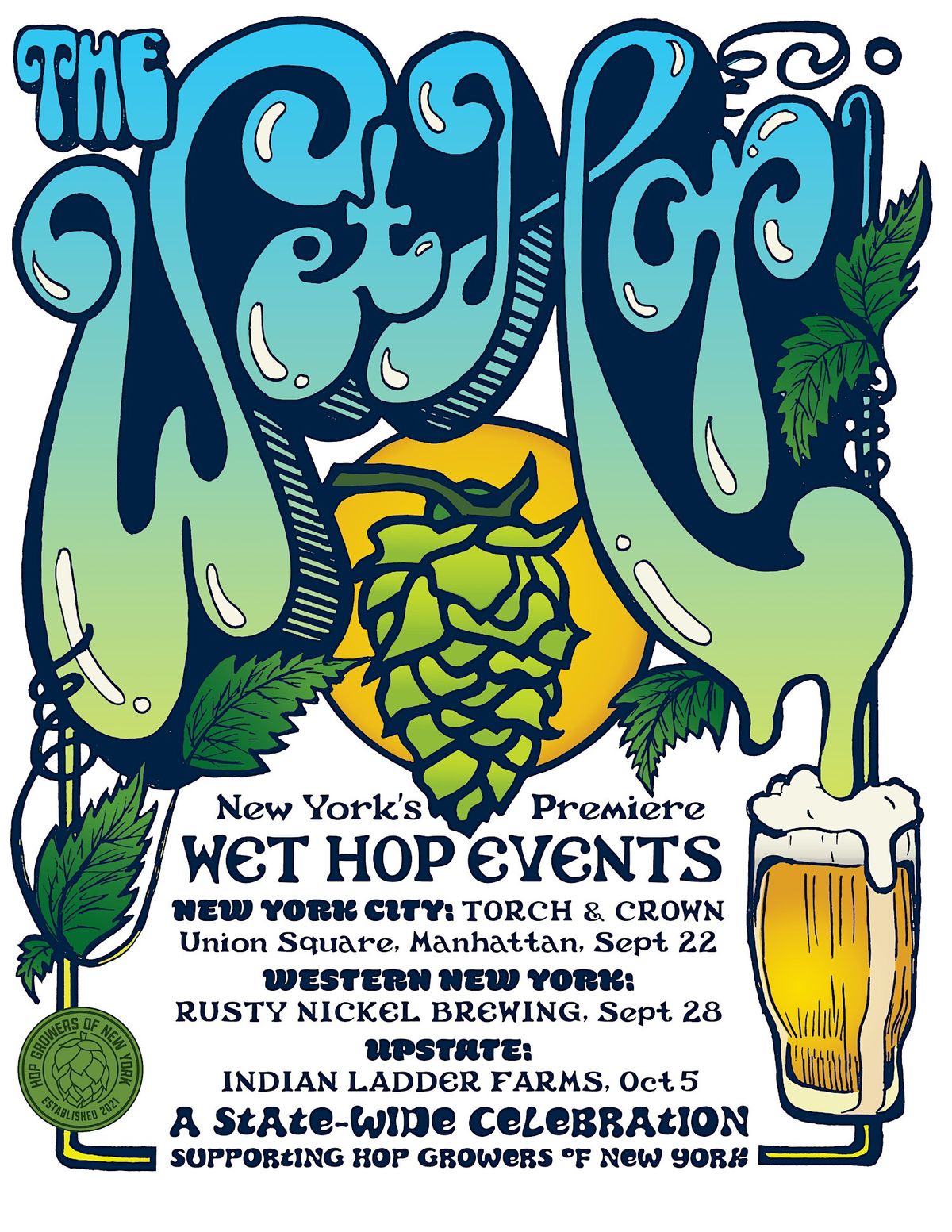 Hop Growers of New York Wet Hop Fest: Brewing Bridges!!! WNY