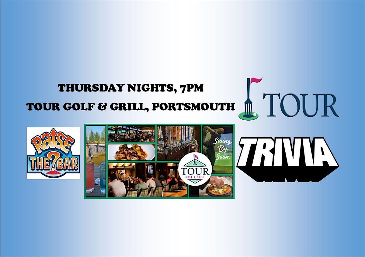 Thursday Night Trivia at Golf & Grill \/ Tour in Portsmouth NH