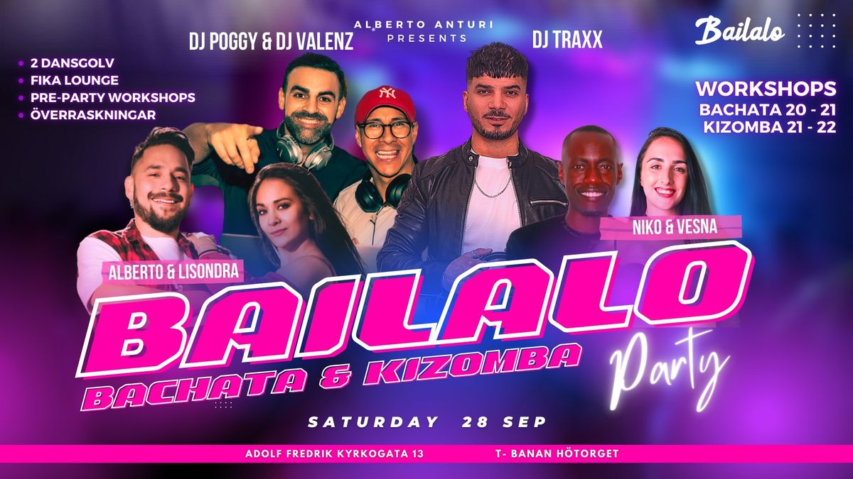 BAILAO Bachata & Kizomba party