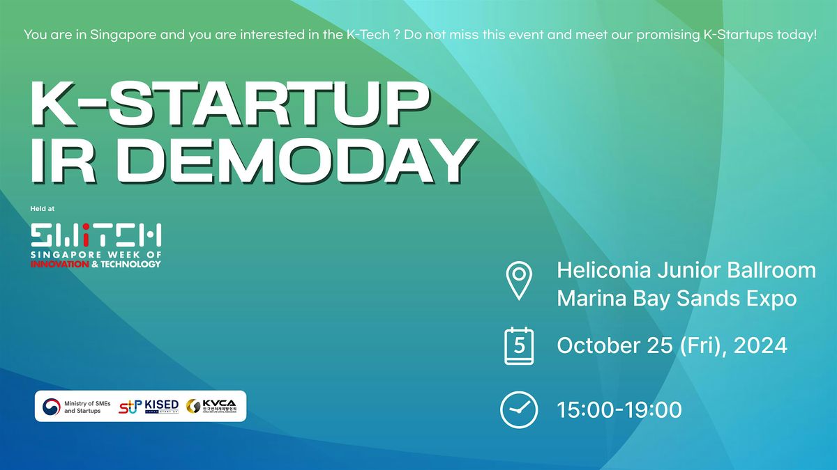 K-Startup IR Demoday in Singapore