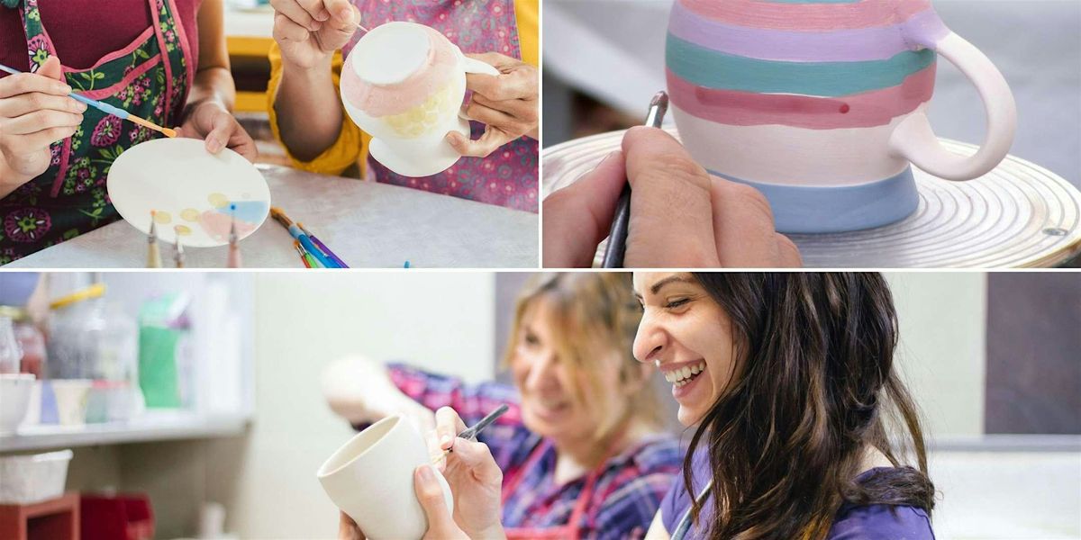 Dancing Queens and Pottery Painting - Pottery Class by Classpop!\u2122