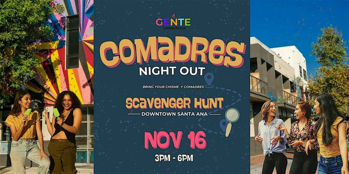 Comadres Night Out Scavenger Hunt