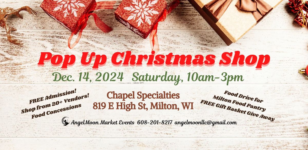 Pop Up Christmas Shop