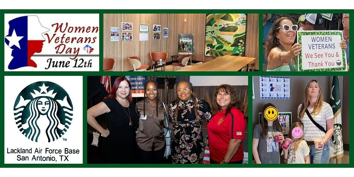 WOMEN VETERANS DAY CELEBRATION Lackland AFB Starbucks, 1935 SW