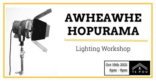 Awheawhe Hopurama\/\/ Digital Theatre Lighting Workshop