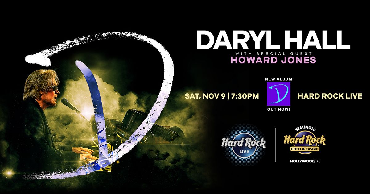 Daryl Hall with Special Guest Howard Jones