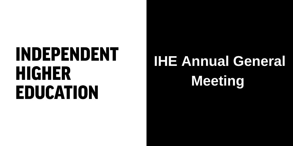 IHE Annual General Meeting 2024 (policy debate and networking session)