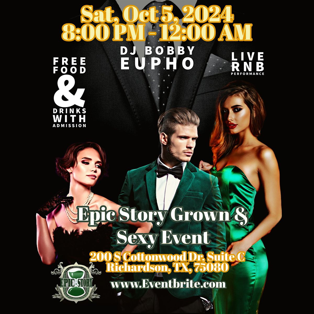 Epic Story Grown & Sexy Event