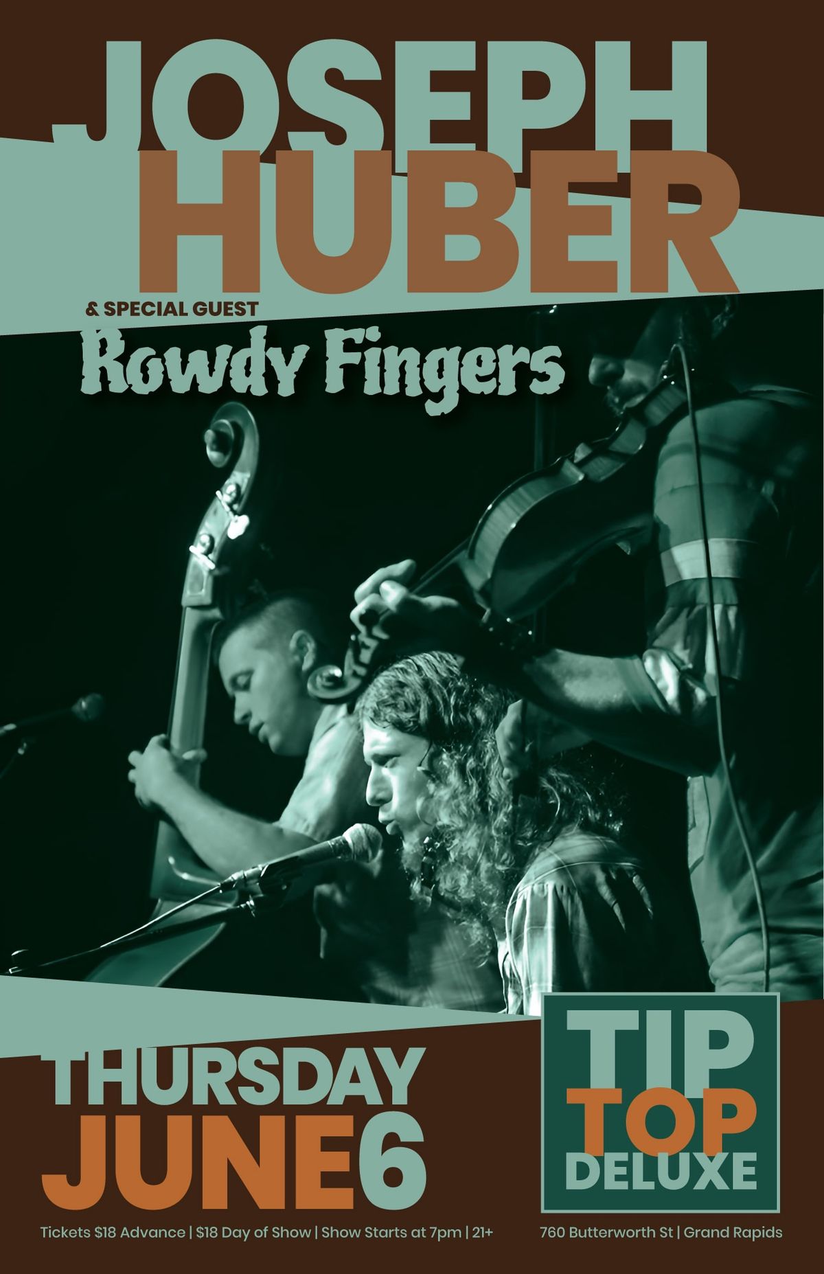 Joseph Huber wsg Rowdy Fingers